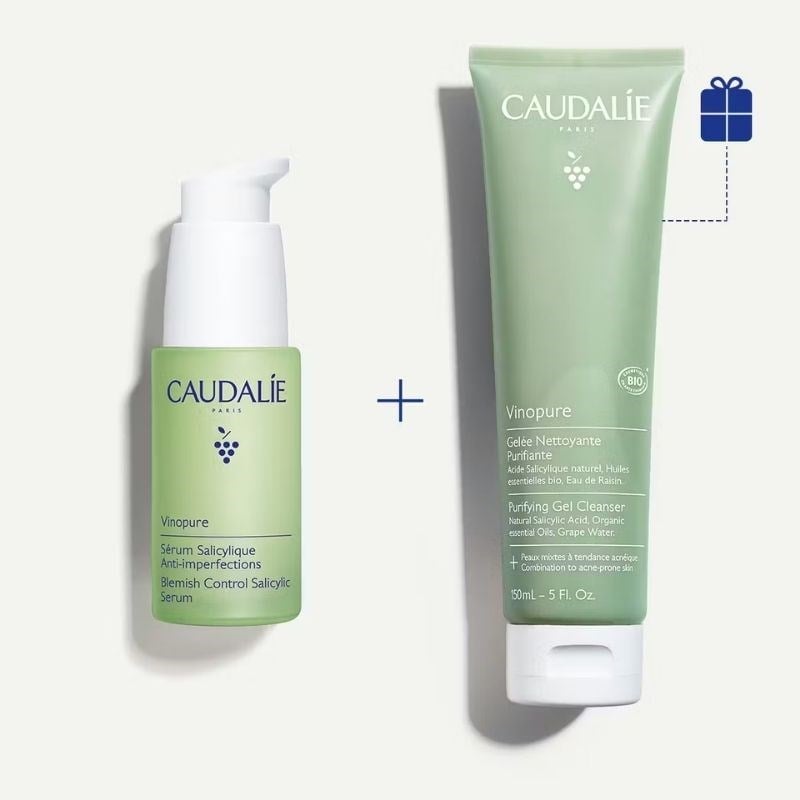 Caudalie Vinopure Düzensiz Ciltler İçin Kit