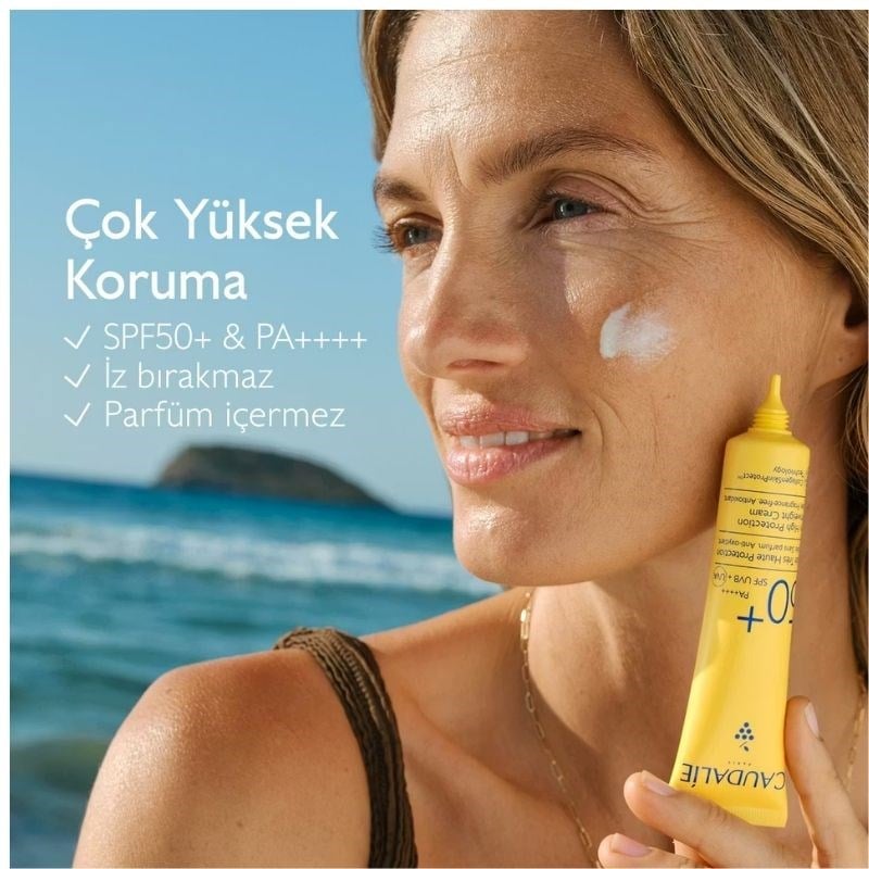 Caudalie Vinosun Yüksek Koruma Sağlayan Fluid Krem SPF50+