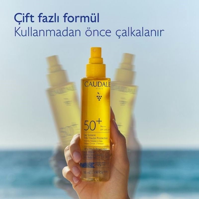 Caudalie Vinosun Yüksek Koruma Sağlayan Güneş Suyu SPF50+