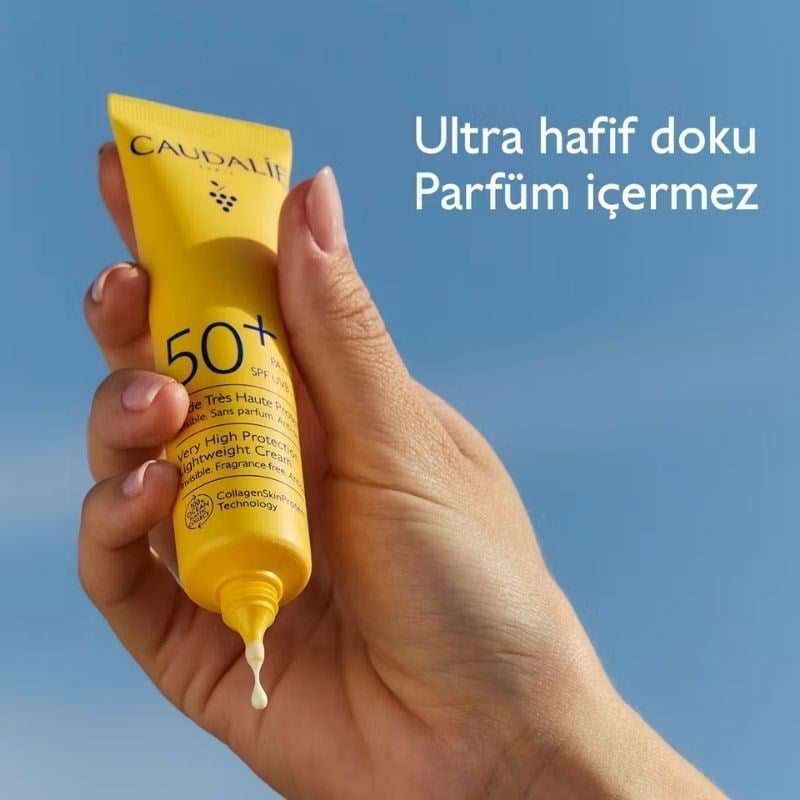 Caudalie Vinosun Yüksek Koruma Sağlayan Fluid Krem SPF50+