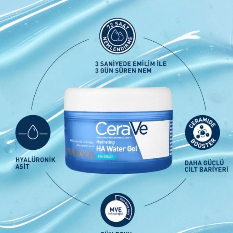 Cerave Hydrating Hyaluronic Acid Water Gel 48 gr
