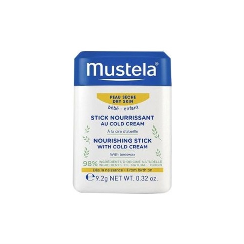 Cold Cream Ve Organik Balmumu İçeren, Kuru Dudaklar Ve Yanaklar İçin Besleyici Stick