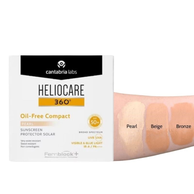 Heliocare 360 Gel Oil Free Compact Pearl