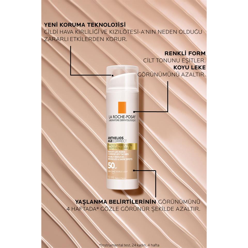 La Roche Posay Anthelios Age Correct Daily CC Cream SPF50 50ml