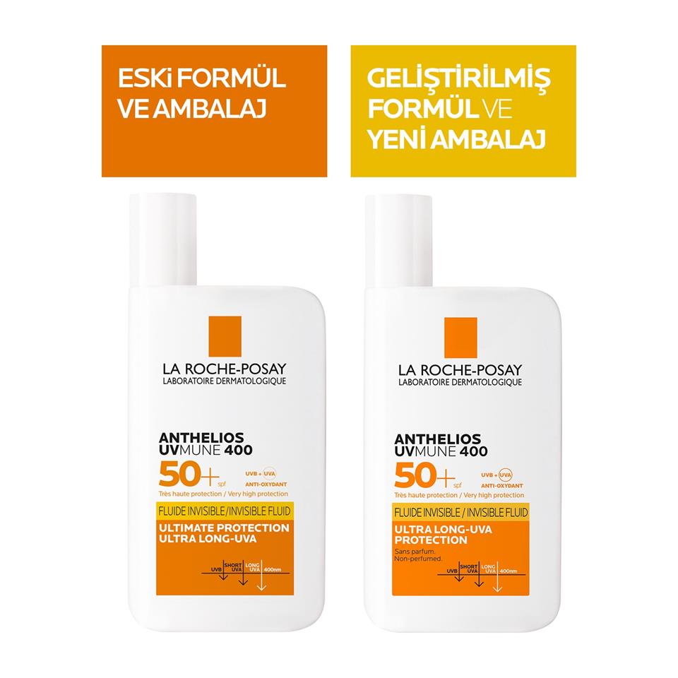La Roche-Posay Anthelios Uvmune 400 Invisible Fluid Spf 50+ 50 ml