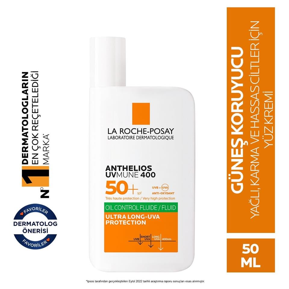 La Roche Posay Anthelios Uvmune  400  Oil Control Fluid 50 ml