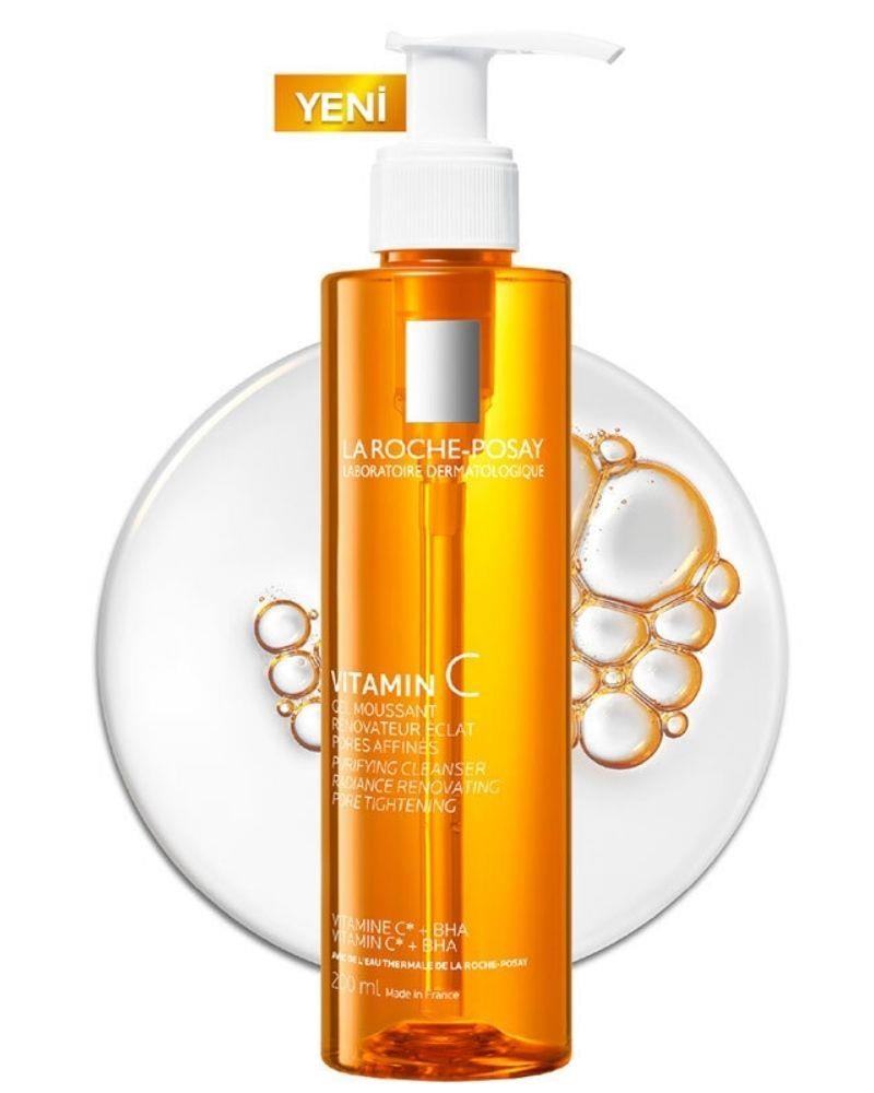 La Roche Posay C Vitamini İçerikli Işıltı Veren Yüz Temizleme Jeli 200 ml