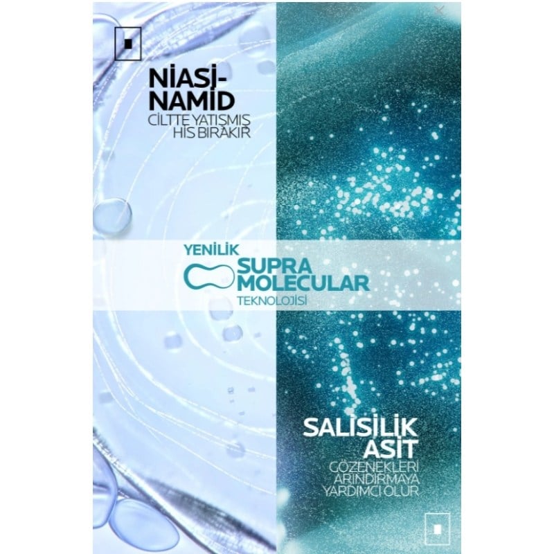 La Roche Posay Effaclar Supramolecular Karma ve Yağlı Ciltler İçin Yağ İçermeyen Gözenek Karşıtı Nemlendirici 40 ml
