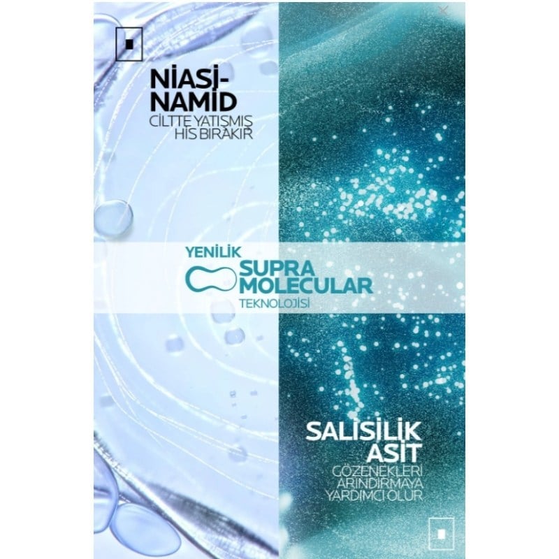 La Roche Posay Effaclar Supramolecular Karma ve Yağlı Ciltler İçin Yağ İçermeyen Gözenek Karşıtı Nemlendirici 40 ml
