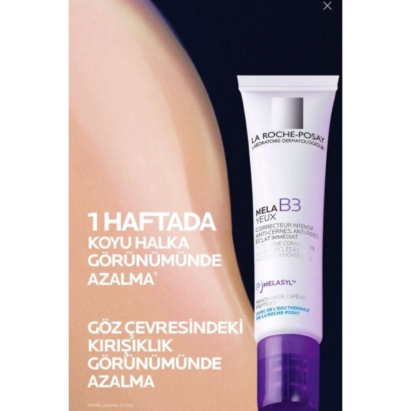 La Roche Posay Mela B3 Yeux Koyu Leke Karşıtı Aydınlatıcı Göz Bakım Kremi 15ML