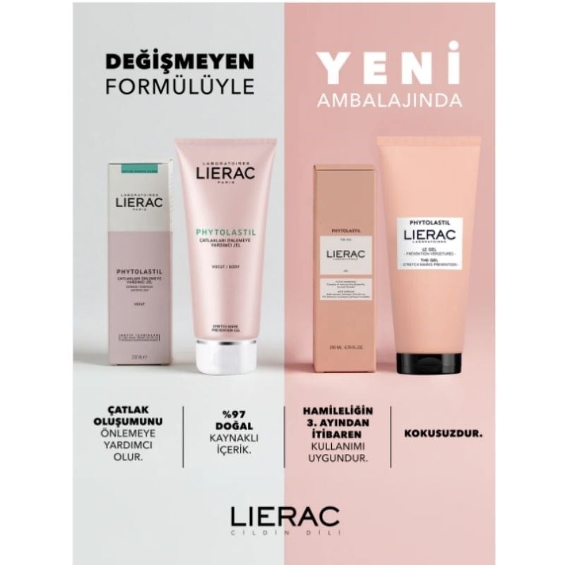 Lierac Phytolastil Çatlatkları Önlemeye Yardımcı Jel 200 ml