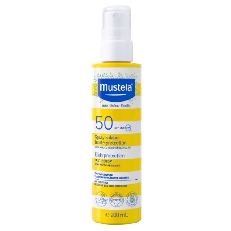 Mustela Çok Yüksek Korumalı Güneş Spreyi 200 ml Hydra Bede Hediyeli