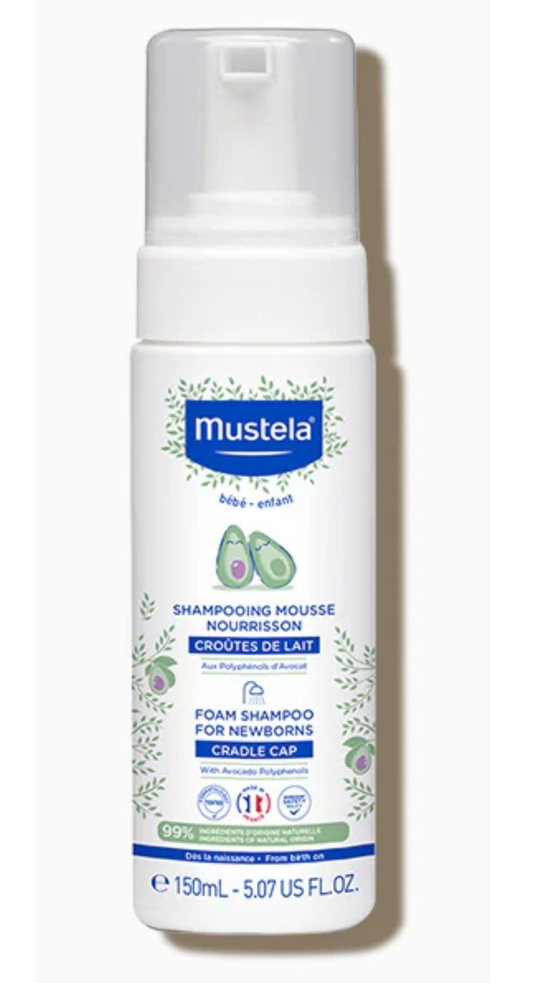 Mustela Saç Pullanmalarına Karşı Bebek Bakım Seti ( Cradle Cap 40ml + Foam 150ml)