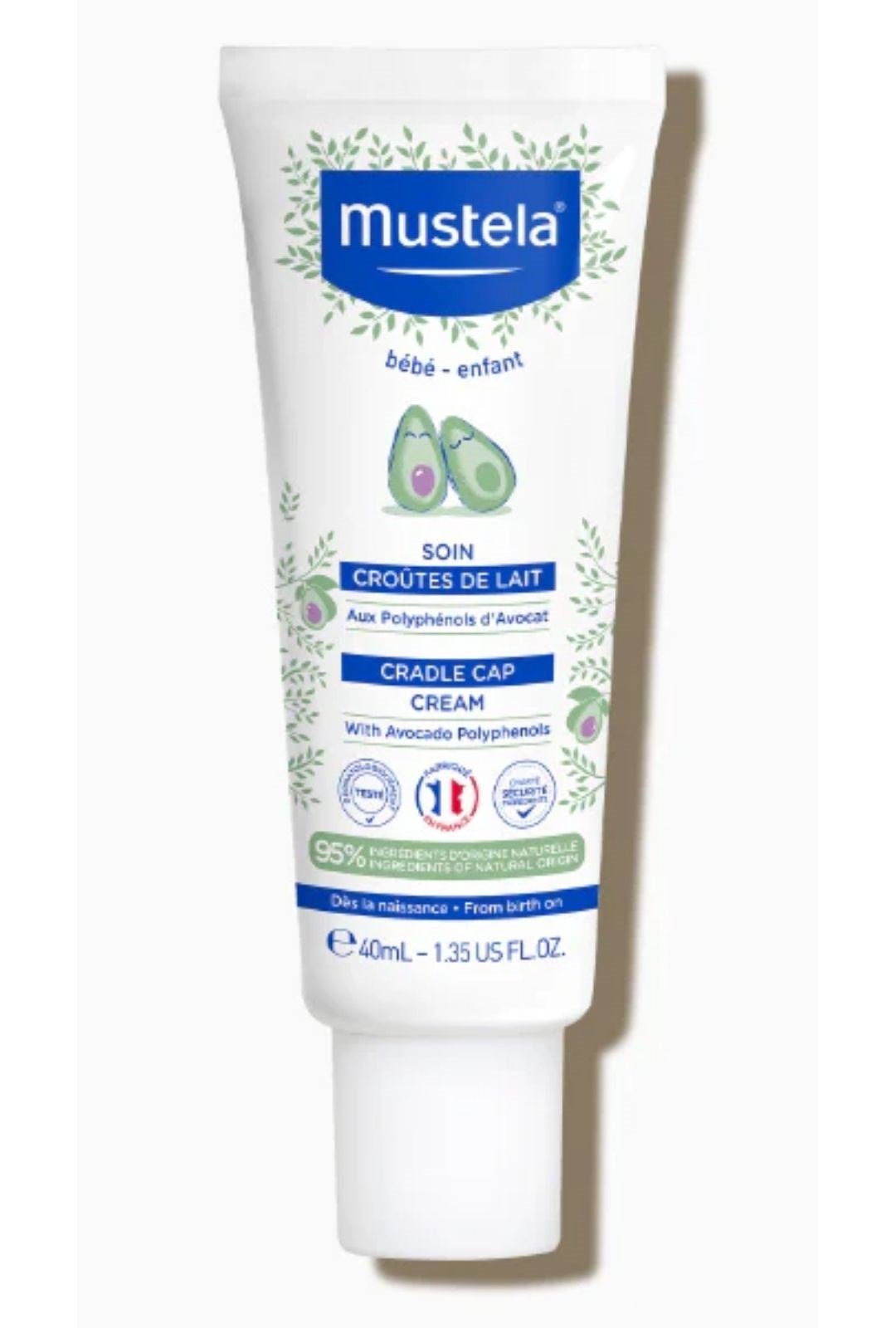Mustela Saç Pullanmalarına Karşı Bebek Bakım Seti ( Cradle Cap 40ml + Foam 150ml)