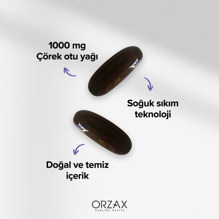 Ocean Çörek Otu Yağı 1000 mg 120 Kapsül