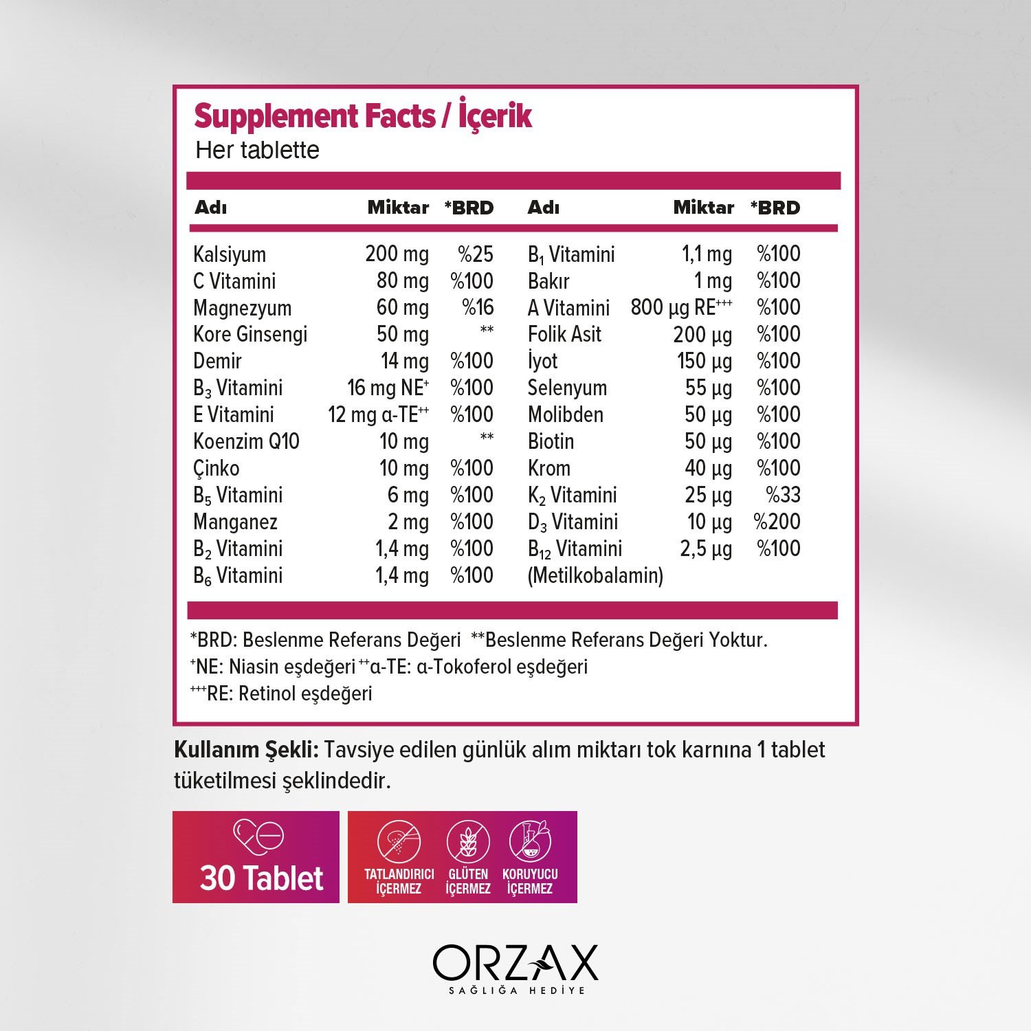 Ocean Daily One Energy 60 Tablet