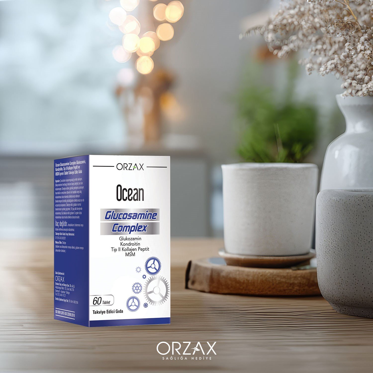 Ocean Glucosamine Complex 1 Alana 1 Hediye Takviye Edici Gıda 120 Tablet