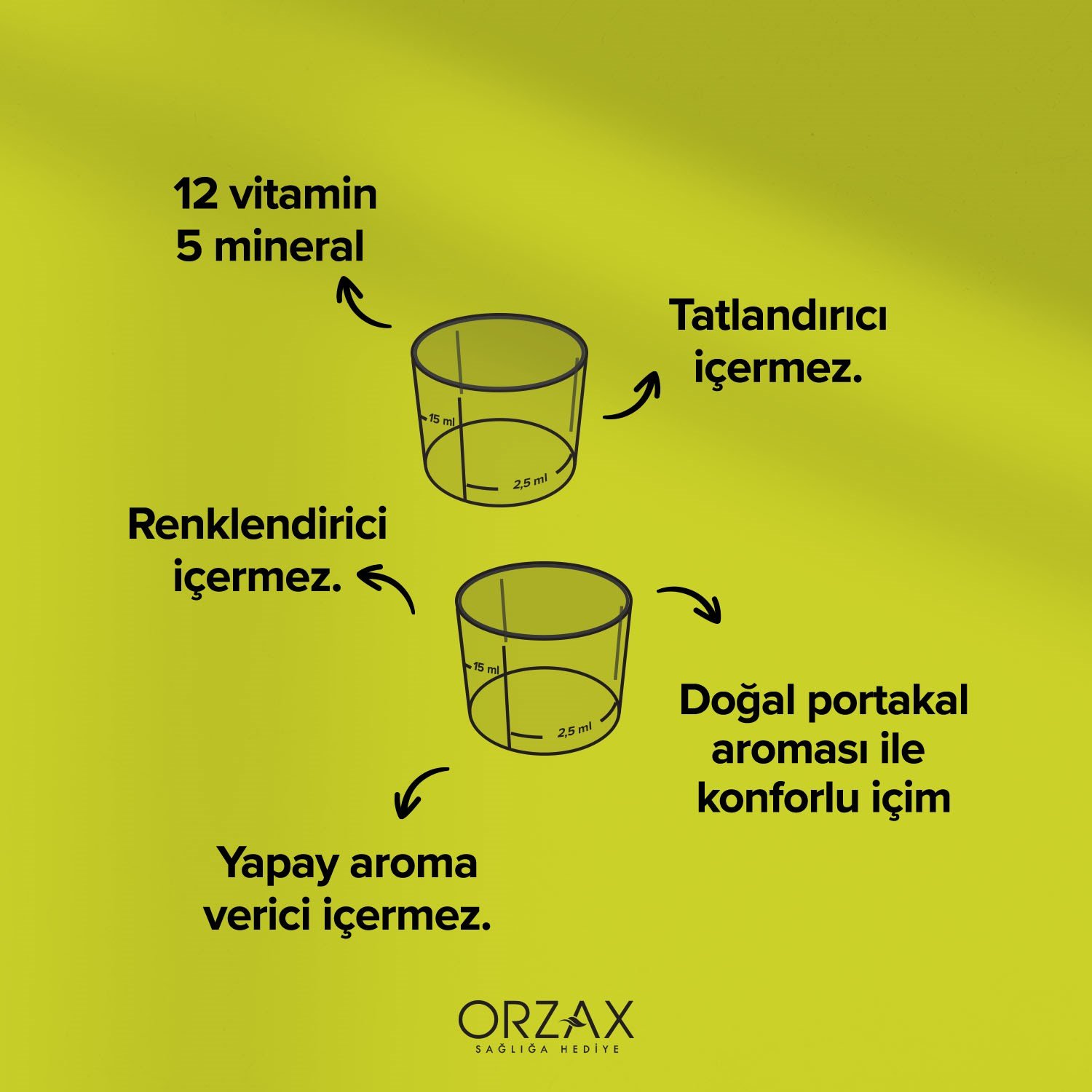 Ocean Portakallı Balık Yağı Surup Alana VM Şurup Hediye