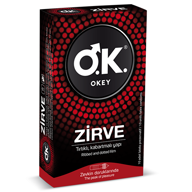 OKEY Zirve 10'Lu Prezervatif