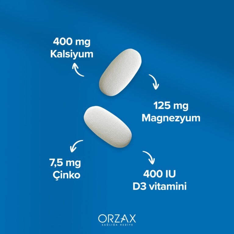 Orzax Ocean OsteoFine 120 Tablet Avantajlı Paket
