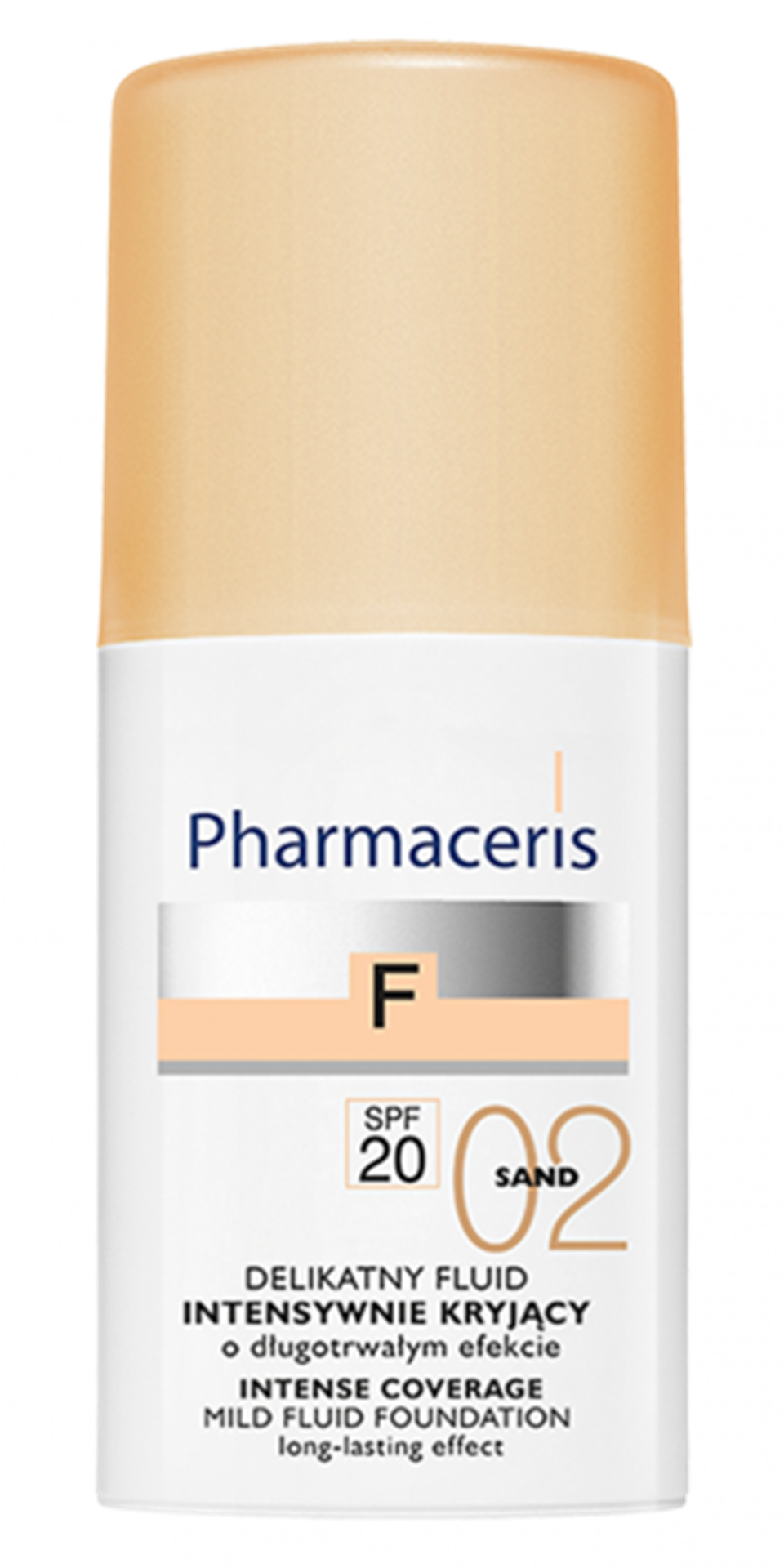 Pharmaceris İntense Coverage Mild Fuid Foundation spf20 02 Sand