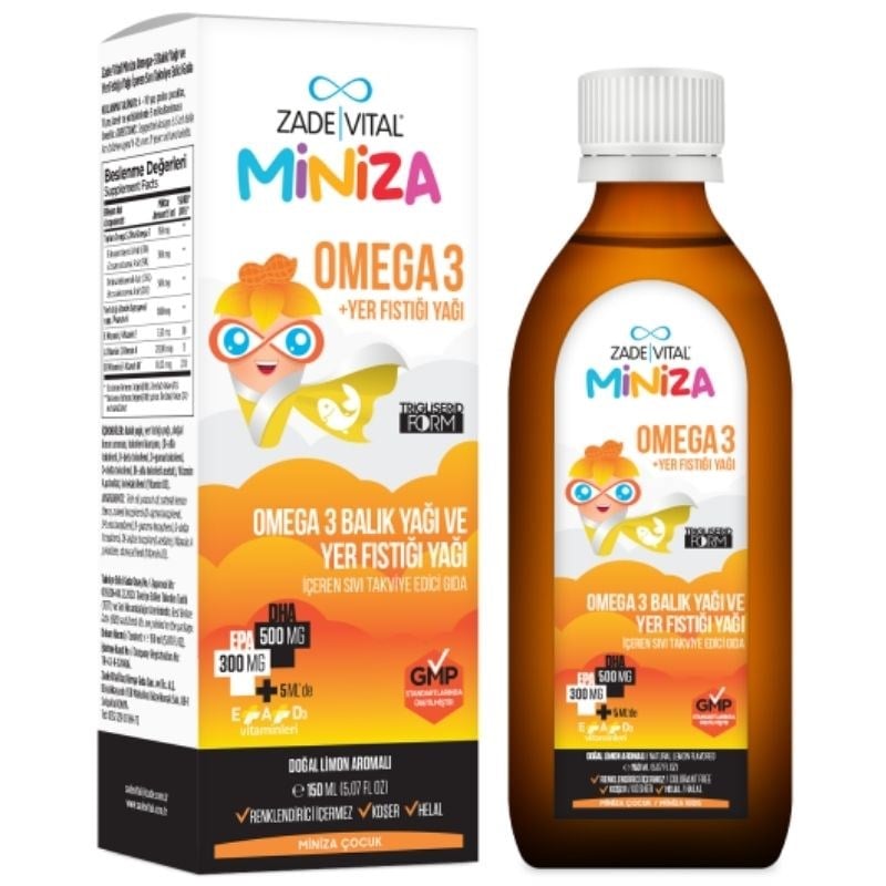 Zade Vital Zadevital Miniza Omega Çörek Otu Yağı 150 ml