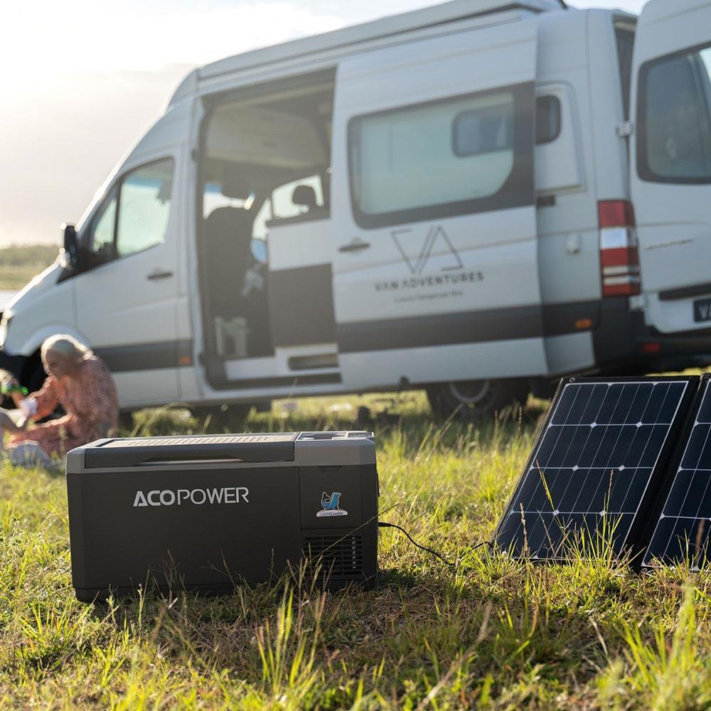Acopower V18 12/24/220Volt 18Litre Kompresörlü Outdoor Oto Buzdolabı (Akü Dahil Değildir)