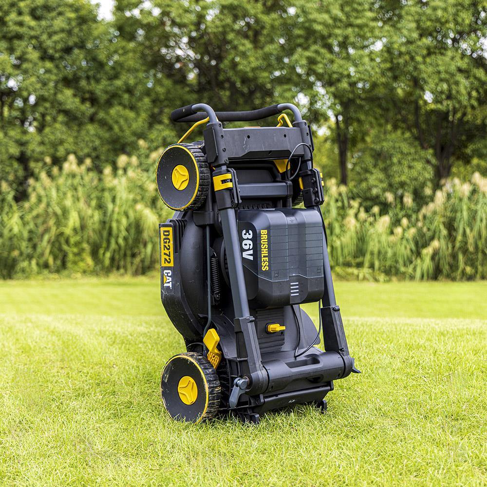 CAT DG272 36Volt 4.0Ah. Li-ion 41CM Profesyonel Kömürsüz Şarjlı Çim Biçme