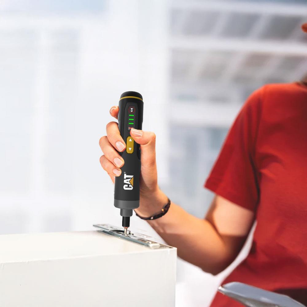 CAT DX1110 3.6Volt/1.5Ah. Li-ion Akıllı Şarjlı Tornavida + 26 adet Bits Uç