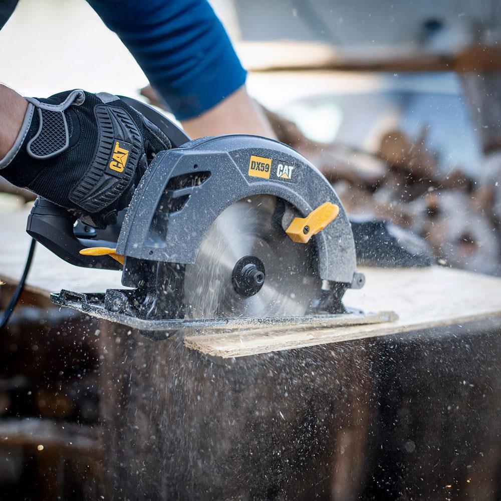 CAT DX59P 1400Watt 185mm Profesyonel Daire Testere + 1 Adet 185mm 40 Diş Yedek Testere