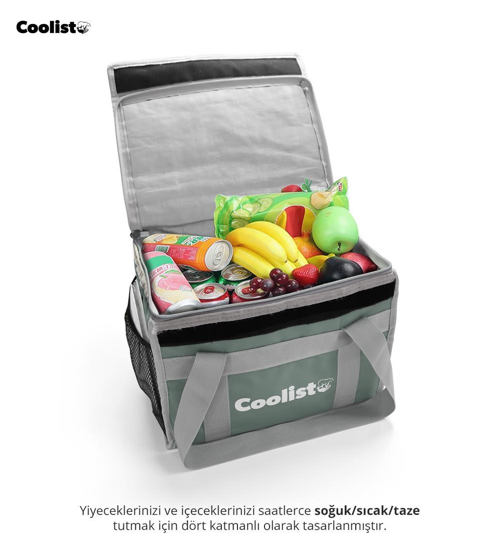 Coolist CL36LG 36 Litre Katlanabilir Termos Bez Çanta / Buzluk