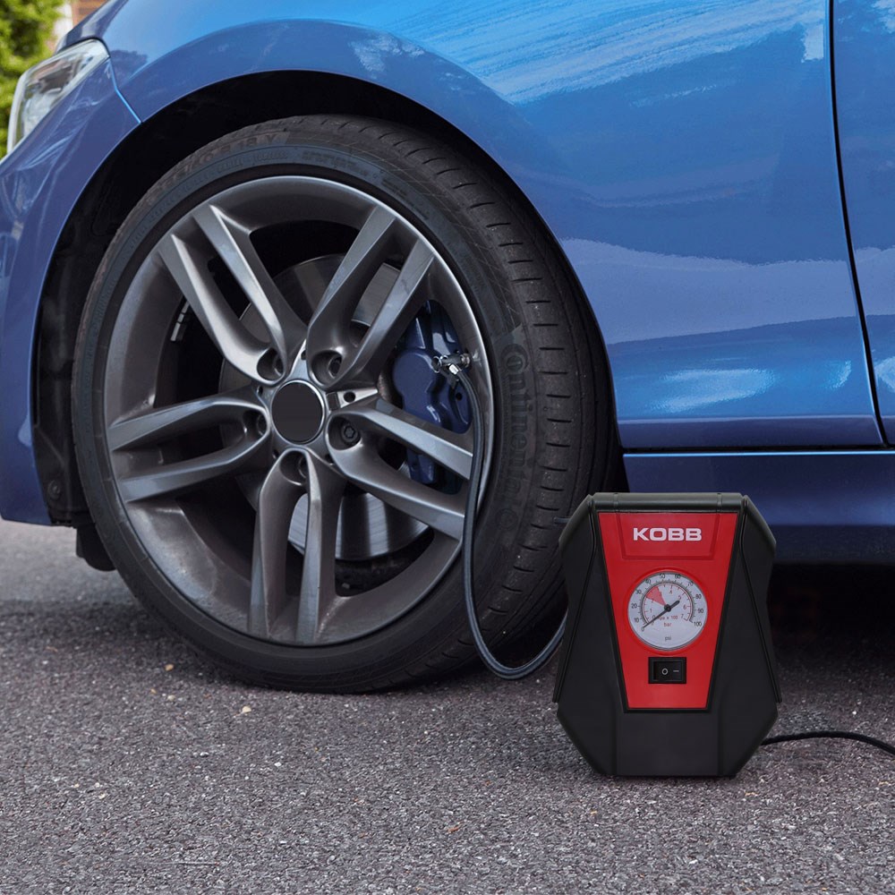 KOBB KB100 12Volt 160 PSI Analog Göstergeli Hava Pompası