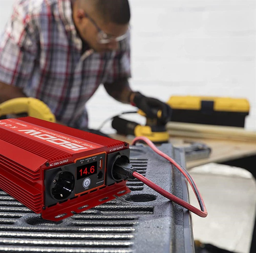 KOBB KBN1500 12V/220V 1500Watt Tam Sinüs Dönüştürücü İnvertör