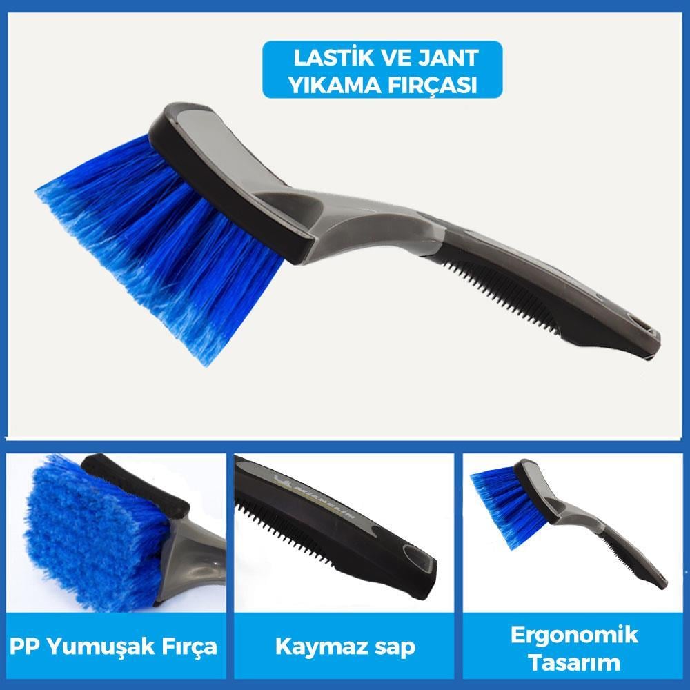 Michelin MC3509 Oto Lastik ve Jant Yıkama Fırçası