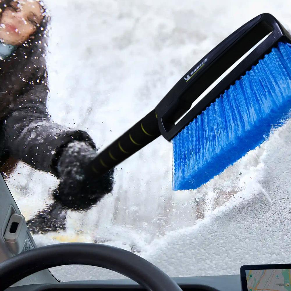 Michelin MC6466 3'ü Bir Arada Kar Fırçası ve Buz Kazıyıcı, Silecek Temizleyici