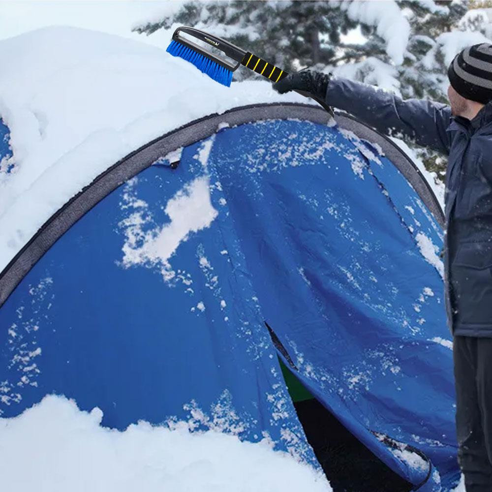 Michelin MC6466 3'ü Bir Arada Kar Fırçası ve Buz Kazıyıcı, Silecek Temizleyici