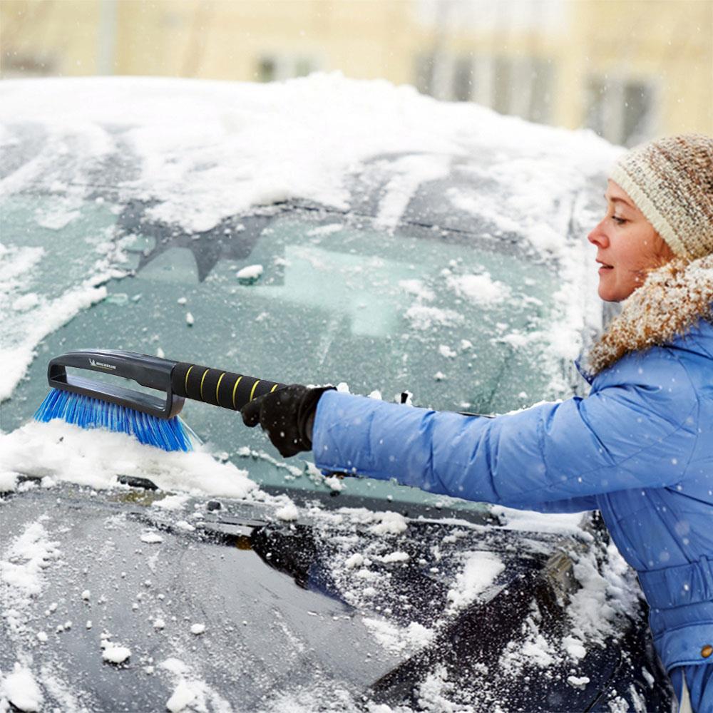 Michelin MC6466 3'ü Bir Arada Kar Fırçası ve Buz Kazıyıcı, Silecek Temizleyici