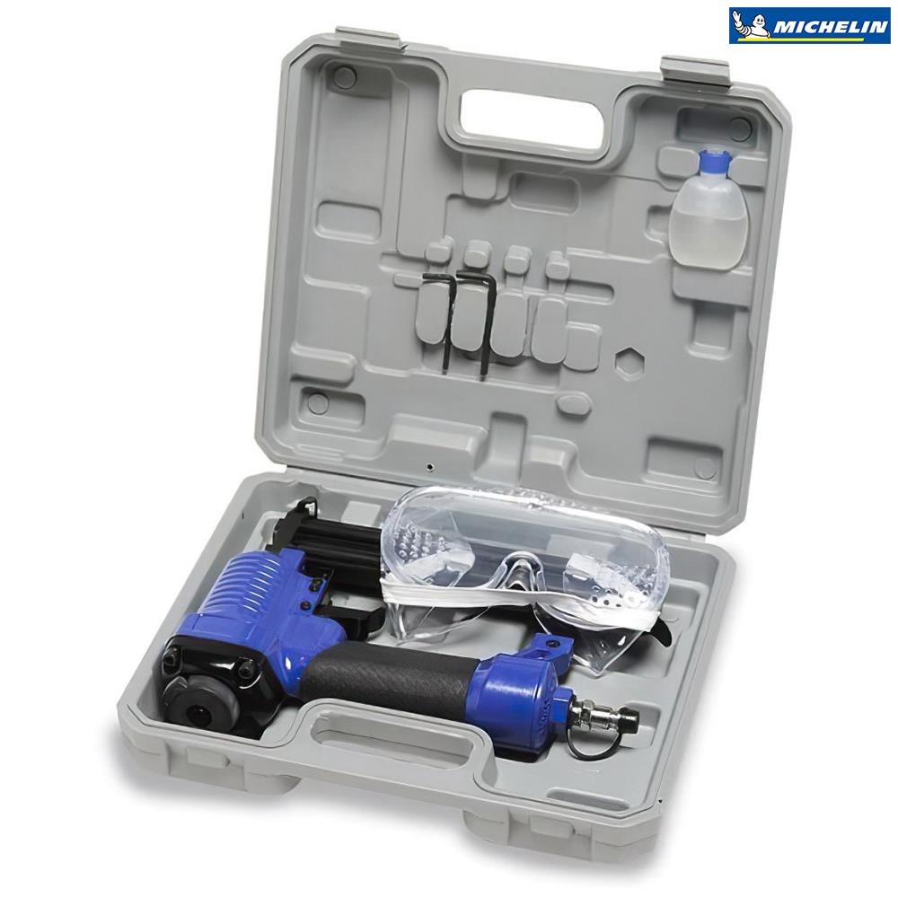 Michelin MCF0424 15-32mm Profesyonel Havalı Zımba Tabancası + 1000 Adet Çivi