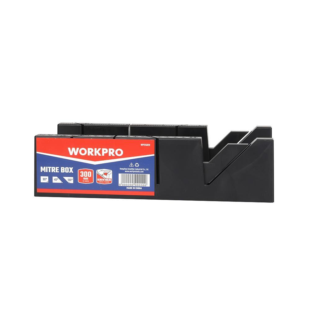 WORKPRO WP215029 300mm 45/90/135° Profesyonel Şevli/Gönye Kutusu (Testere Dahil Değildir)