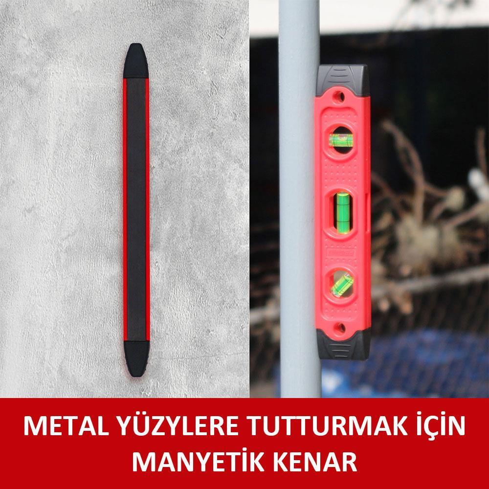 WORKPRO WP262026 225MM Manyetik Torpedo Su Terazisi