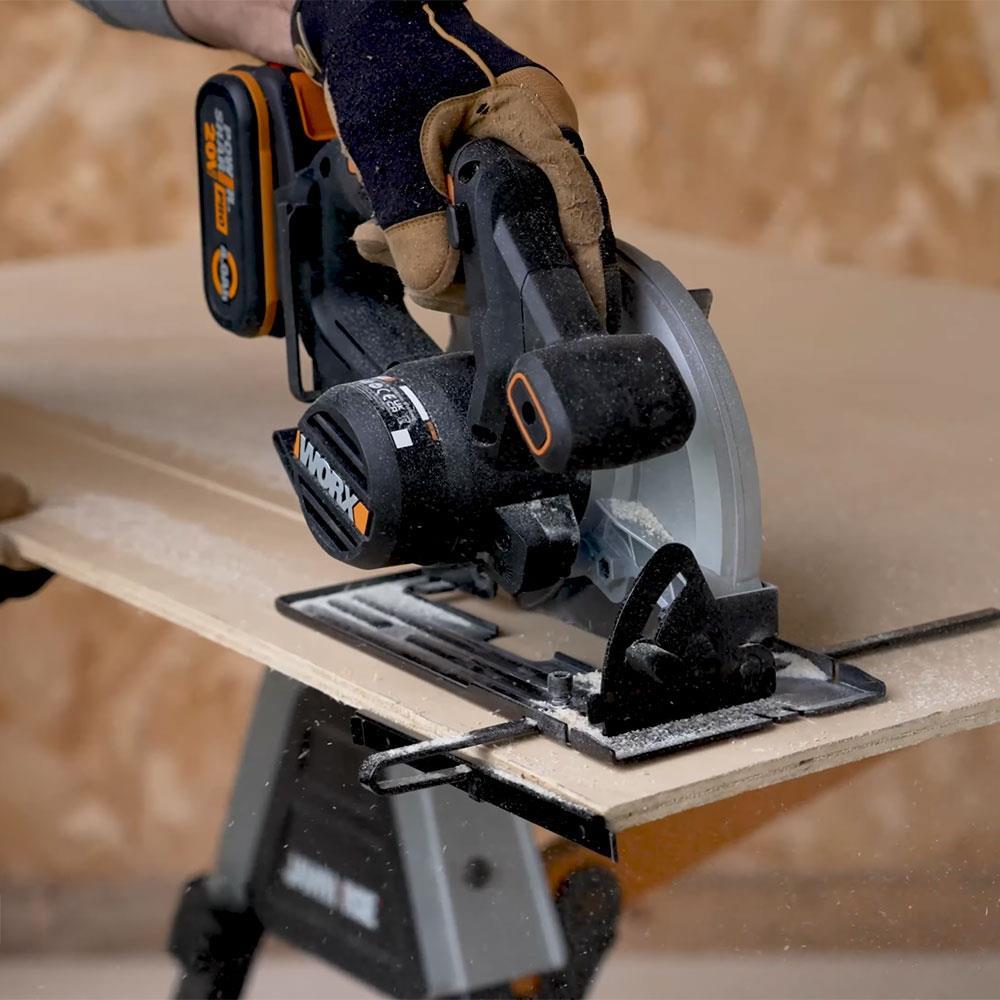 WORX WX526.9 20Volt 165mm Profesyonel Şarjlı Daire Testere (Akü Dahil Değildir)