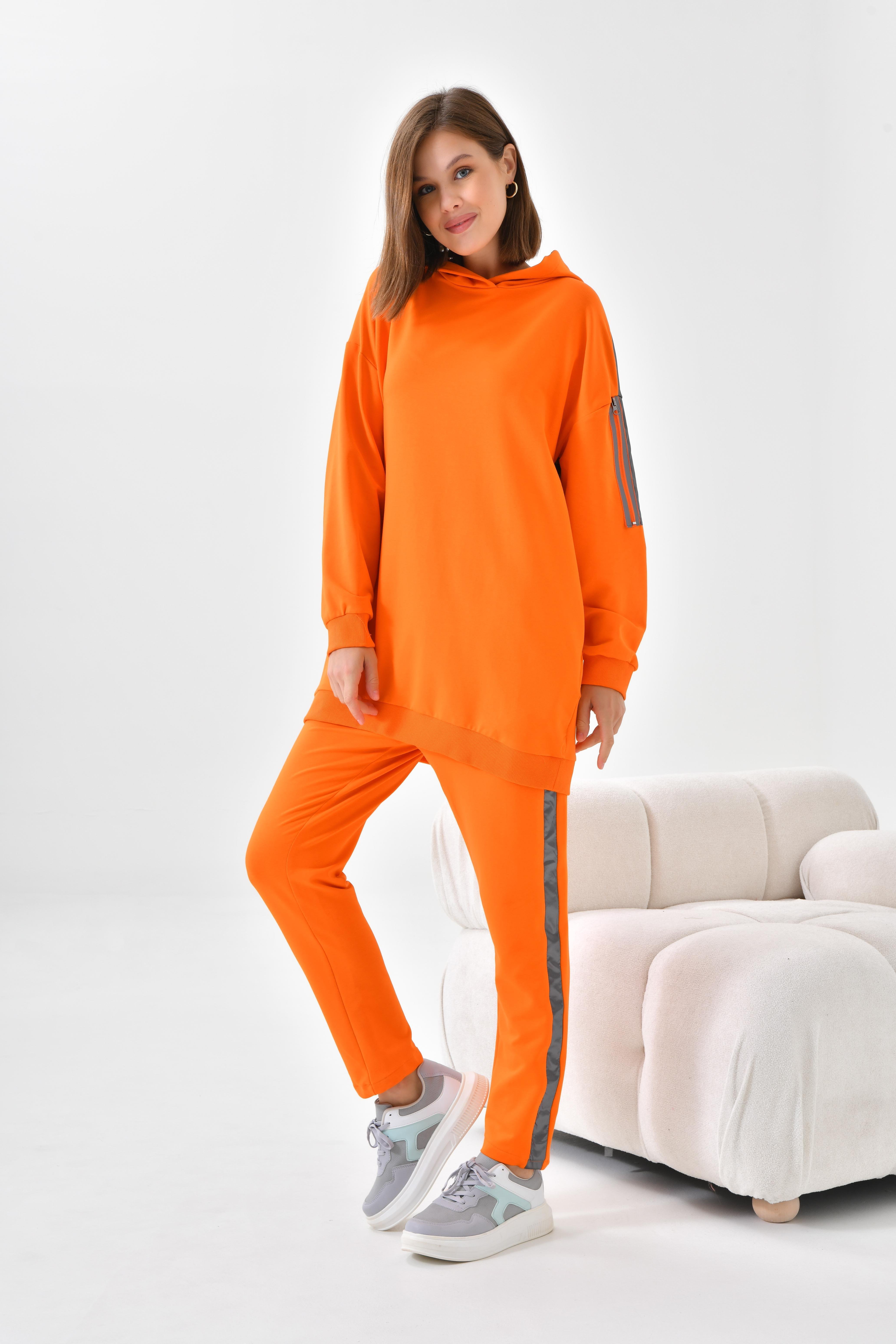 Firoy Kadın 2 İplik Takım  Orange