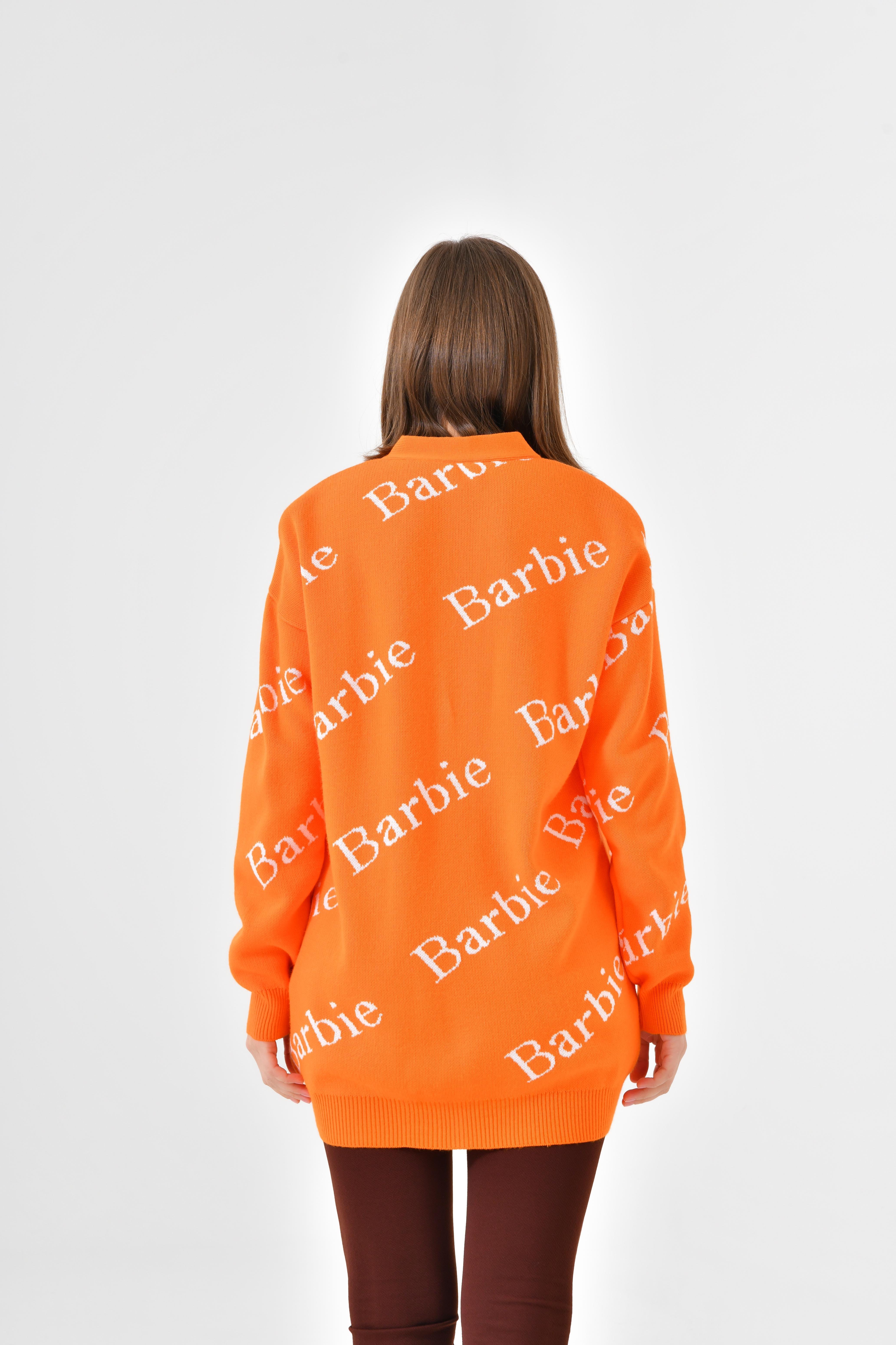 Firoy Kadın  Barbie Hırka  Orange