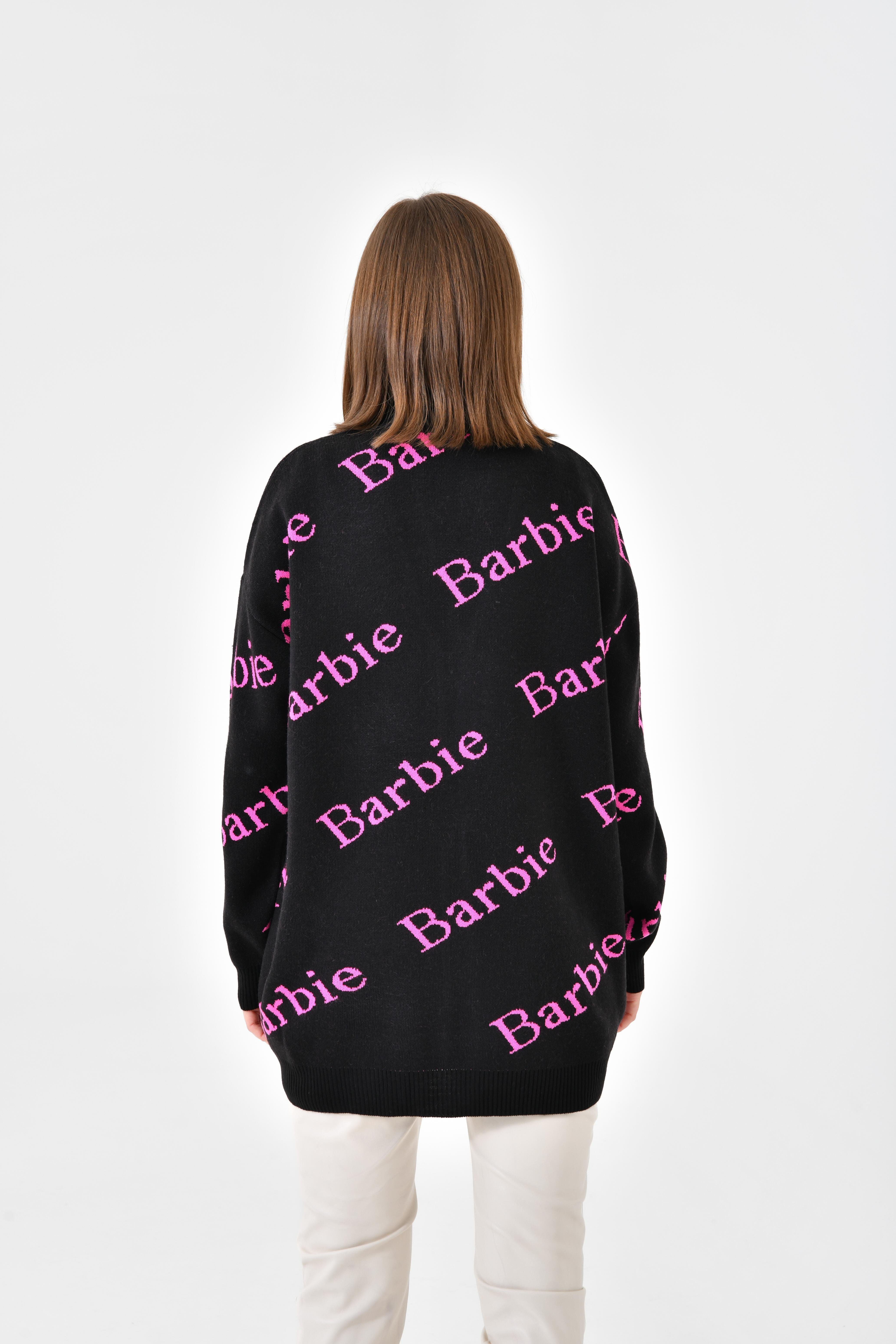 Firoy Kadın  Barbie Hırka  Siyah