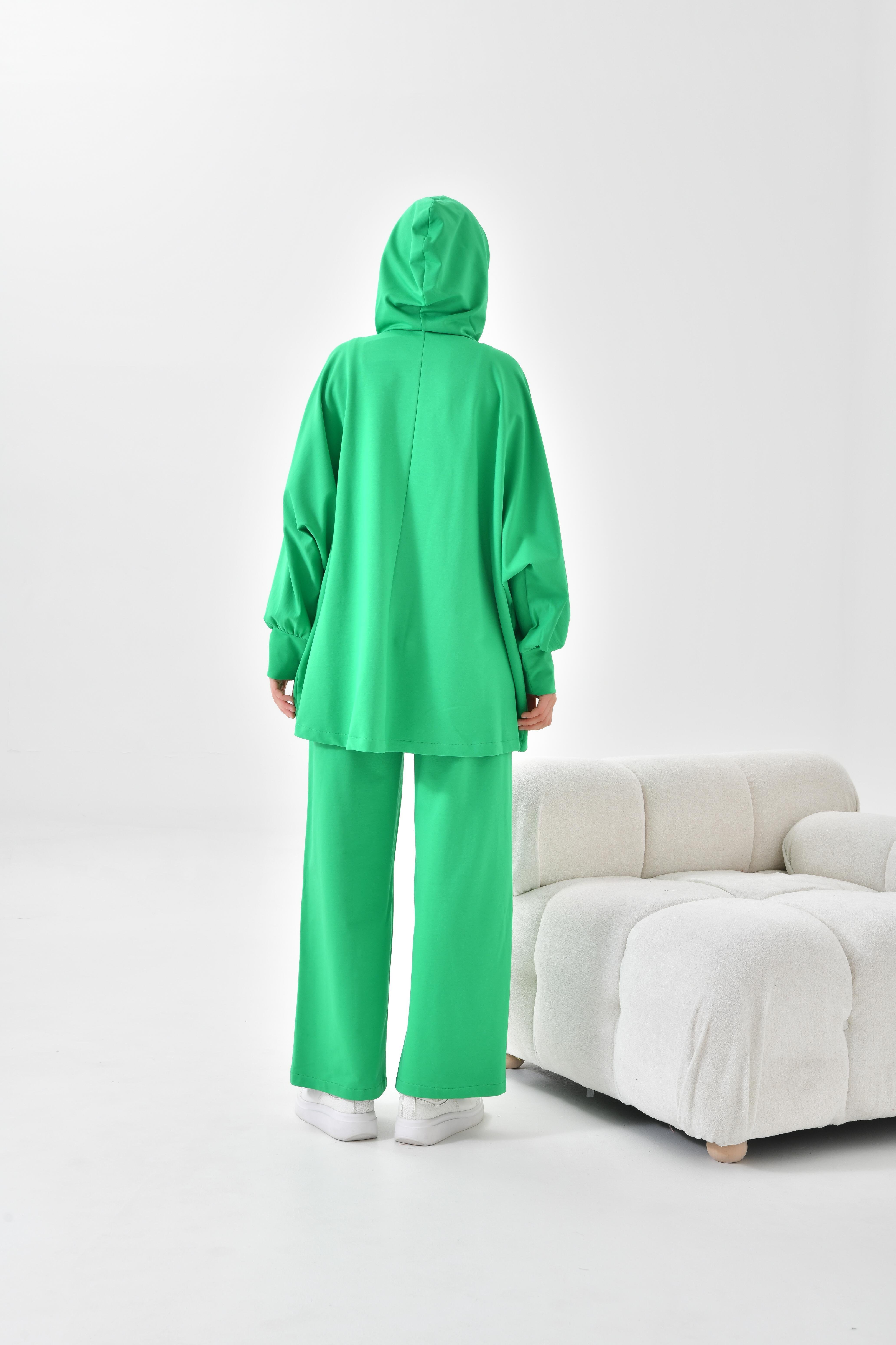 Firoy Kadın İki İp Pantolonlu Takım  Benetton