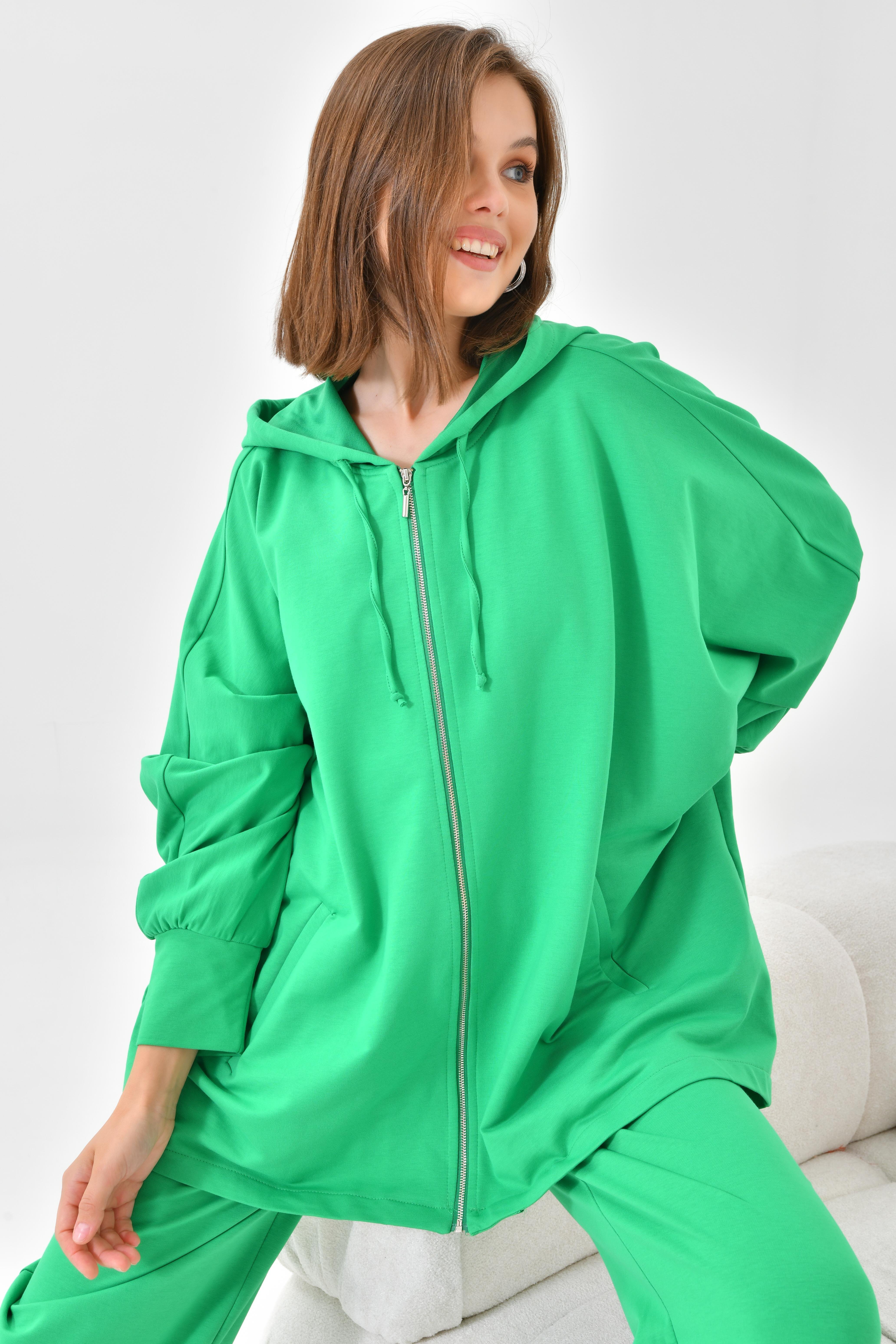 Firoy Kadın İki İp Pantolonlu Takım  Benetton