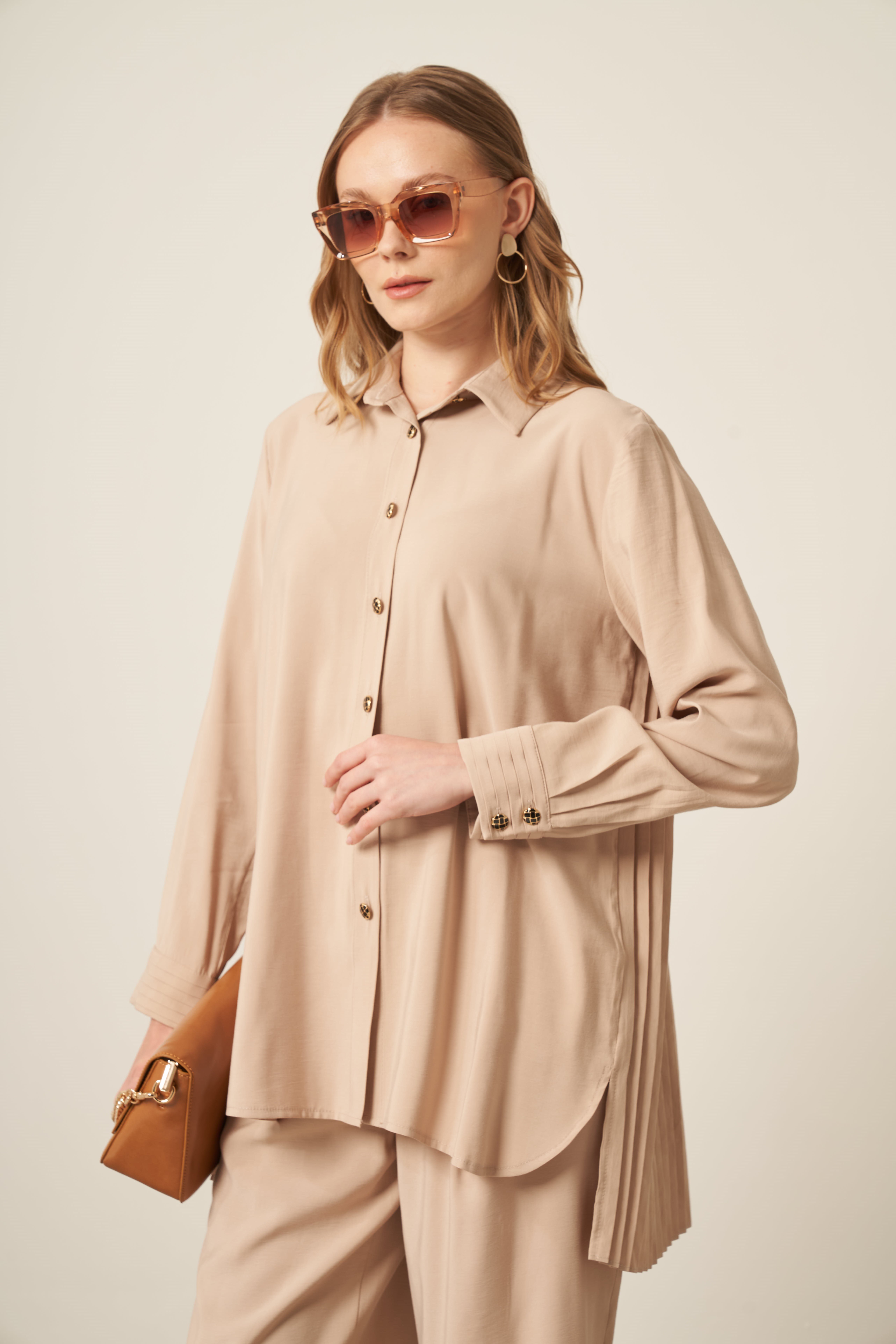 Firoy Kadın Kupra Takım  Beige