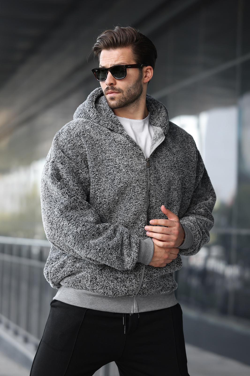 Erkek Kapüşonlu Sweatshirt 
