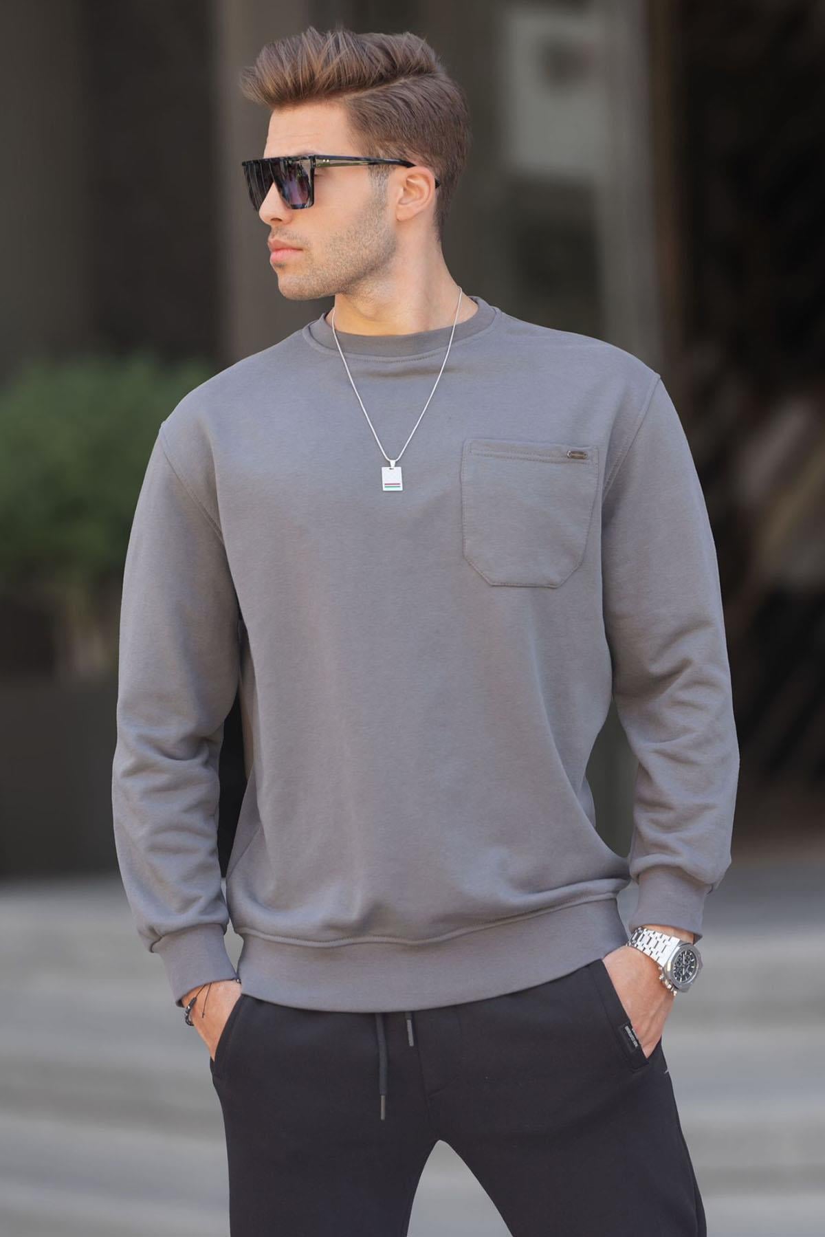 Füme Regular Fit Basic Sweatshirt 6136