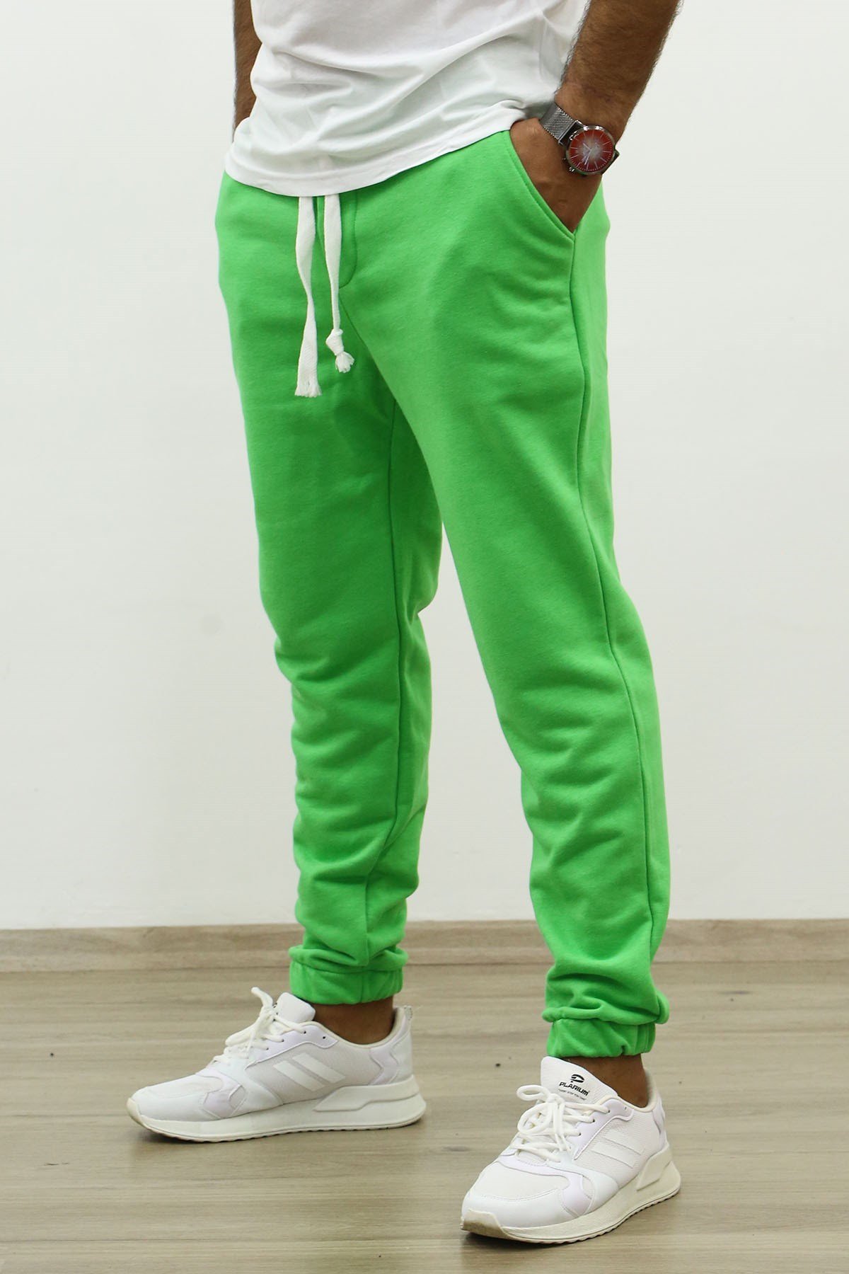 Madmext Basic Yeşil Erkek Eşofman 4829